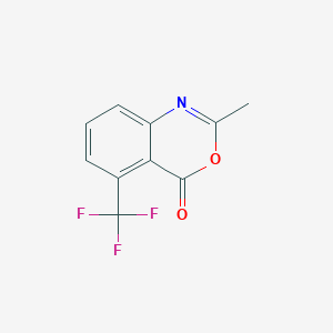 2-Methyl-5-(trifluoromethyl)-4h-3,1-benzoxazin-4-one