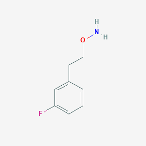 O-[2-(3-fluorophenyl)ethyl]hydroxylamine