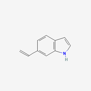 molecular formula C10H9N B3057941 6-Vinyl-1H-indole CAS No. 865375-46-8