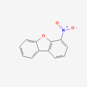 molecular formula C12H7NO3 B3057948 4-Nitrodibenzofuran CAS No. 86607-81-0