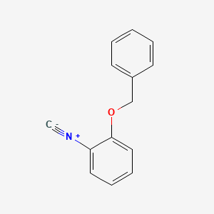 molecular formula C14H11NO B3057958 2-苄氧基苯基异氰化物 CAS No. 86652-64-4
