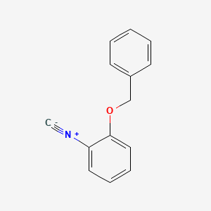 molecular formula C14H11NO B3057958 1-Benzyloxy-2-isocyano-benzene CAS No. 86652-64-4