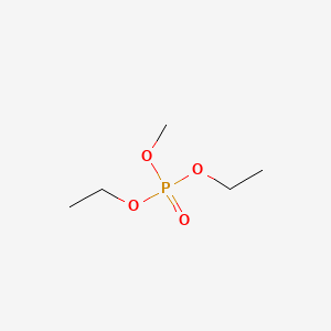 molecular formula C5H13O4P B3057960 甲基磷酸二乙酯 CAS No. 867-17-4