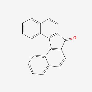 molecular formula C21H12O B3057971 7H-Dibenzo(c,g)fluoren-7-one CAS No. 86853-97-6