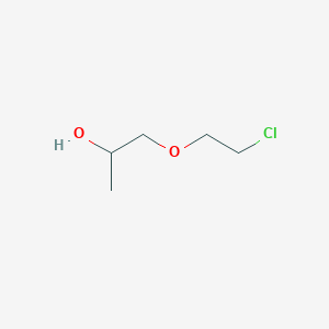 molecular formula C5H11ClO2 B3058000 2-丙醇，1-(2-氯乙氧基)- CAS No. 871-57-8
