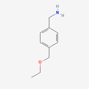 1-[4-(Ethoxymethyl)phenyl]methanamine