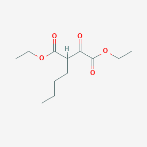 molecular formula C12H20O5 B3058036 Diethyl 2-butyl-3-oxosuccinate CAS No. 87378-94-7