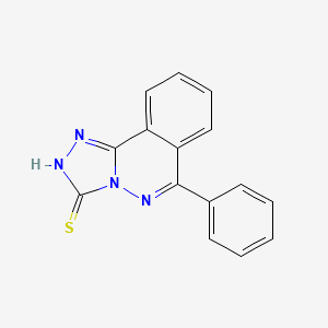 1,2,4-Triazolo(3,4-a)phthalazine, 3-mercapto-6-phenyl-