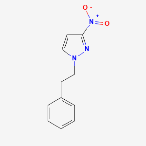 3-Nitro-1-(2-phenylethyl)-1H-pyrazole