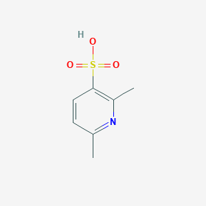 molecular formula C7H9NO3S B3058084 2,6-二甲基吡啶-3-磺酸 CAS No. 87655-41-2