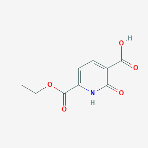 6-(Ethoxycarbonyl)-2-hydroxypyridine-3-carboxylic acid