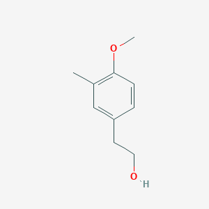 molecular formula C10H14O2 B3058100 2-(4-Methoxy-3-methylphenyl)ethanol CAS No. 87776-77-0