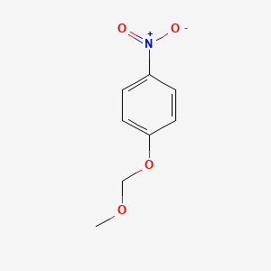 molecular formula C8H9NO4 B3058128 1-(Methoxymethoxy)-4-nitrobenzene CAS No. 880-03-5