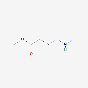 molecular formula C6H13NO2 B3058143 Methyl 4-(methylamino)butanoate CAS No. 88061-65-8