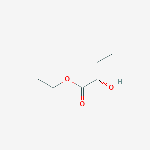 molecular formula C6H12O3 B3058174 ethyl (2S)-2-hydroxybutanoate CAS No. 88271-13-0