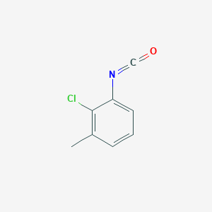 molecular formula C8H6ClNO B3058187 2-Chloro-1-isocyanato-3-methylbenzene CAS No. 88330-64-7