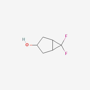 molecular formula C6H8F2O B3058200 6,6-Difluorobicyclo[3.1.0]hexan-3-OL CAS No. 883731-66-6