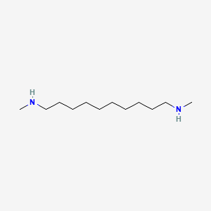 molecular formula C12H28N2 B3058265 1,10-Decanediamine, N,N'-dimethyl- CAS No. 88682-11-5