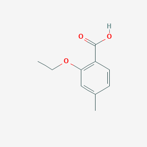 molecular formula C10H12O3 B3058269 2-Ethoxy-4-methylbenzoic acid CAS No. 88709-18-6