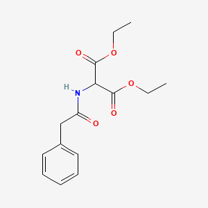 Diethyl (2-phenylacetamido)propanedioate