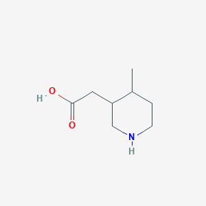 B3058286 4-Methyl-3-piperidineacetic acid CAS No. 887587-28-2