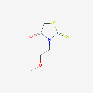 3-(2-Methoxyethyl)-2-sulfanylidene-1,3-thiazolidin-4-one