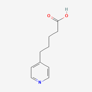 molecular formula C10H13NO2 B3058319 4-Pyridinepentanoic acid CAS No. 88940-70-9