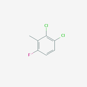 molecular formula C7H5Cl2F B3058352 3,4-Dichloro-2-methylfluorobenzene CAS No. 890524-58-0