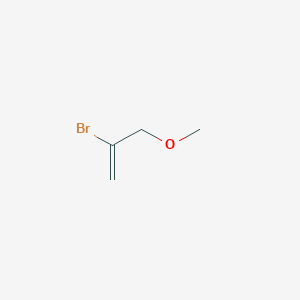 molecular formula C4H7BrO B3058358 2-Bromo-3-methoxyprop-1-ene CAS No. 89089-30-5