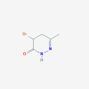 4-Bromo-6-methyl-4,5-dihydropyridazin-3(2H)-one