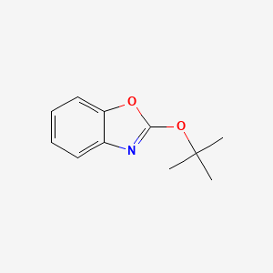 Benzoxazole, 2-(1,1-dimethylethoxy)-