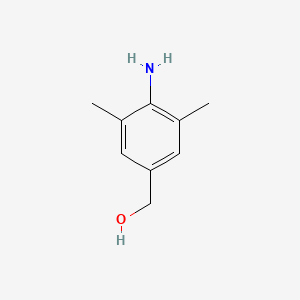 molecular formula C9H13NO B3058378 (4-氨基-3,5-二甲苯基)甲醇 CAS No. 89210-26-4