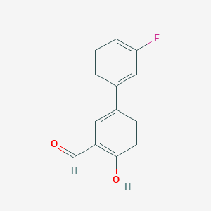 3'-Fluoro-4-hydroxy[1,1'-biphenyl]-3-carbaldehyde