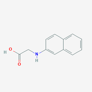 molecular formula C12H11NO2 B3058444 Glycine, N-2-naphthalenyl- CAS No. 89504-69-8