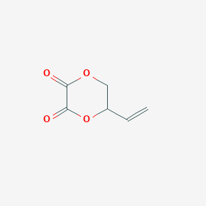 B3058453 1,4-Dioxane-2,3-dione, 5-ethenyl- CAS No. 89543-86-2
