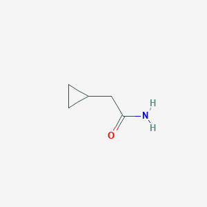 molecular formula C5H9NO B3058461 2-Cyclopropylacetamide CAS No. 89580-05-2