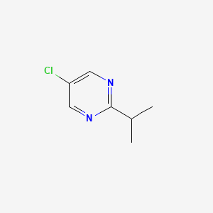 molecular formula C7H9ClN2 B3058475 5-Chloro-2-(propan-2-YL)pyrimidine CAS No. 89622-81-1