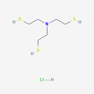 B3058486 Ethanethiol, 2,2',2''-nitrilotris-, hydrochloride CAS No. 89692-13-7