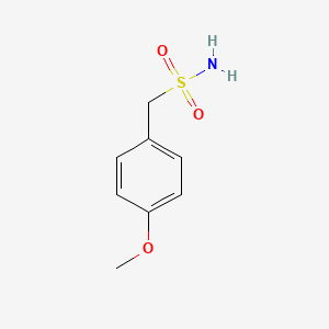 molecular formula C8H11NO3S B3058495 (4-Methoxyphenyl)methanesulfonamide CAS No. 89782-89-8