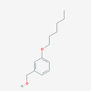 Benzenemethanol, 3-(hexyloxy)-