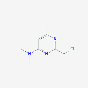 2-(chloromethyl)-N,N,6-trimethylpyrimidin-4-amine