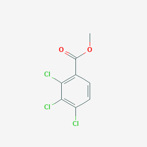 molecular formula C8H5Cl3O2 B3058543 Methyl 2,3,4-trichlorobenzoate CAS No. 89978-33-6