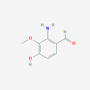 2-Amino-4-hydroxy-3-methoxybenzaldehyde