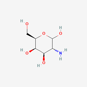 molecular formula C6H13NO5 B3058547 D-Galactosamine CAS No. 90-76-6