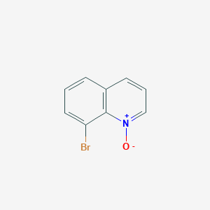 molecular formula C9H6BrNO B3058581 Quinoline, 8-bromo-, 1-oxide CAS No. 90279-39-3