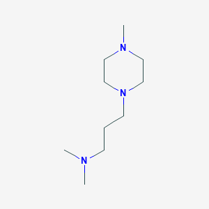 molecular formula C10H23N3 B3058593 N,N-Dimethyl-3-(4-methylpiperazin-1-YL)propan-1-amine CAS No. 90331-23-0