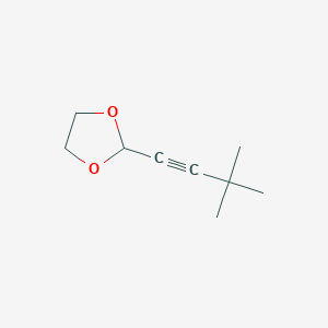 2-(3,3-Dimethyl-but-1-ynyl)-[1,3]dioxolane