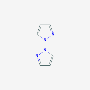 molecular formula C6H6N4 B3058625 1,1'-联吡唑 CAS No. 90499-57-3