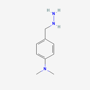 4-(hydrazinylmethyl)-N,N-dimethylaniline