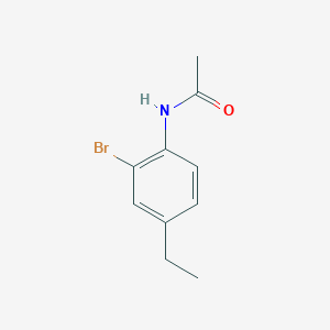 molecular formula C10H12BrNO B3058665 N-(2-溴-4-乙基苯基)乙酰胺 CAS No. 90868-93-2